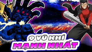 ONE PUNCH MAN| Top 9 Món Thần Khí mạnh Nhất One Punch Man