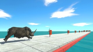 Roman Spear Damage Test - Animal Revolt Battle Simulator