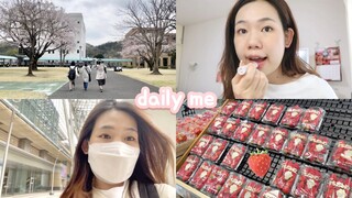 🌿 DAILY VLOG ĐI TIÊM MŨI 3 Ở NHẬT/ ĐI DAISO VÀ SIÊU THỊ MUA ĐỒ🛒 l Gokku Egao