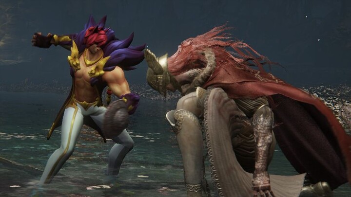 [Elden Ring Mod] The Goddess Isn’t Kind—Deliberately Hurling a Fist!