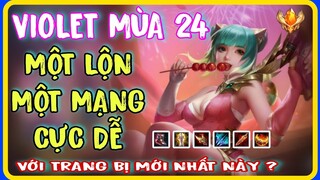 Violet Mùa 24 | Hướng dẫn Trang Bị - Phù Hiệu - Bảng Ngọc Violet mới mạnh nhất game | @HDGAME76