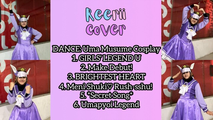 [REERII-COVER] DANCE: Uma Musume Cosplay Performance (@Sukanime)