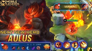 Next New Hero Aulus Gameplay - Mobile Legends Bang Bang