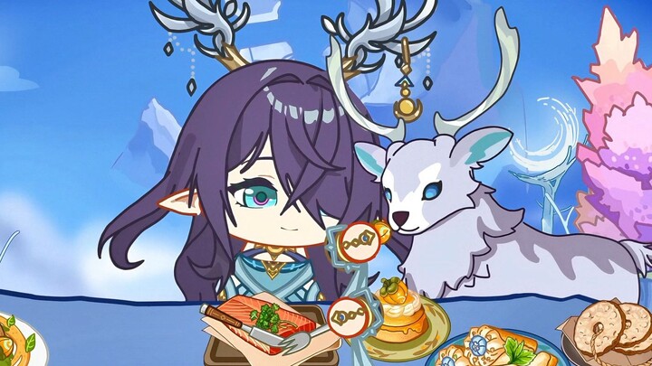 [Streaming makan Genshin Impact] Rahima: Mari cicipi hasil panen hari ini dari Putra Bulan Beku