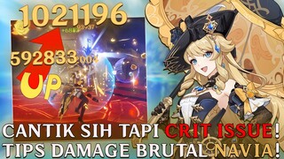 Rahasia Damage Brutal Navia! Tips Showcase Navia | Genshin Impact Indonesia