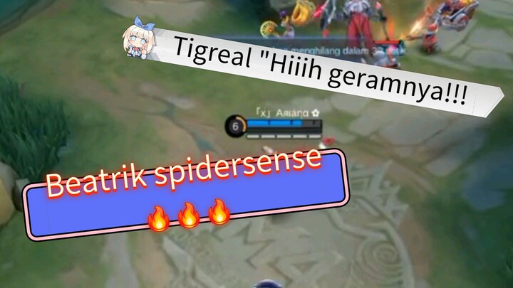 Beatrik said " tak semudah itu fergusoo!!!!"