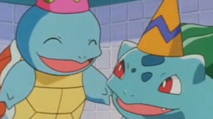 Water turtle and garlic frog