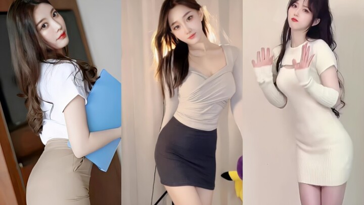 Chân dài + váy hông + nhảy xoắn eo + nhảy thẻ trải nghiệm người đàn ông giàu nhất ‖ Bộ sưu tập Tik T