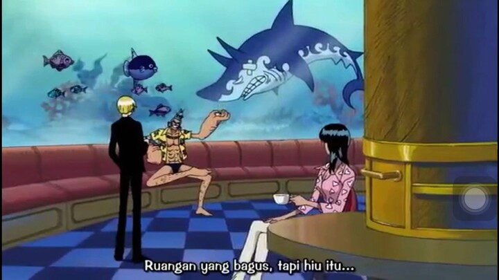 Memancing ikan hiu one pieceluffy usopp