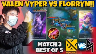 HAH?? VALEN HYPER VS FLORYIN KELUAR ?? BLACKLIST VS BREN MATCH 3 MPL PH S11!!