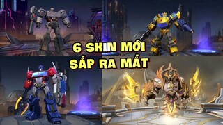 Tốp Mỡ | 6 SKIN MỚI: BIỆT ĐỘI TRANSFORMER ĐẸP NHẤT LÀ MEGATRON?! SKIN URANUS TỬ ĐỊCH MOSKOV? | MLBB