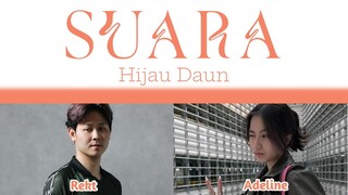 Hijau Daun - Suara (Ku Berharap) | Ai Cover by Adelkt (Adel dan Rekt)