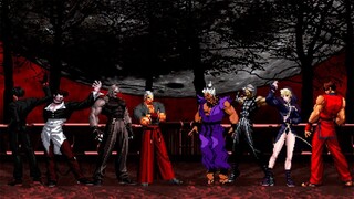 Kof Mugen Nightmare Team Vs God Team.