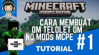 Tutorial #1 Cara Membuat Klakson Telolet Di MCPE No Mods /MCPE INDONESIA