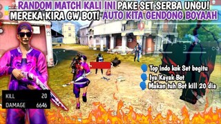 RANDOM MATCH ROOM KERAS FULL UNGGU! BIKIN SATU TEAM KAGET BARBAR SENDIRI MASIH BOOYAH KILL 20