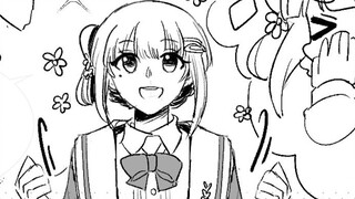 【Mansui Comics】If There Is an Afterlife, the First Issue of Four Frames【Transfer Student】【Not Bad】