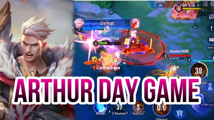ARTHUR DAY GAME