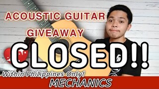 **CLOSED**Guitar Giveaway Philippines 2020 | Fellow Sheep Ricky