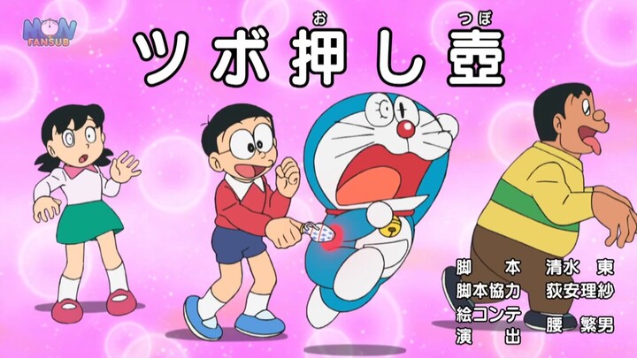 Doraemon Vietsub Tập 744: Cái bình ấn huyệt & Việc làm thêm của quái vật tuyết