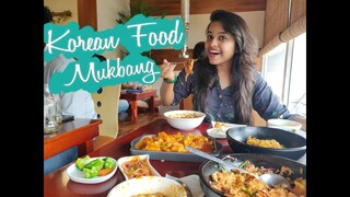 INDIAN GIRL trying out KOREAN FOOD  in DELHI | Majnu ka tilla | Busan korean restuarant | Ramyon etc