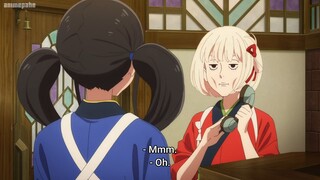 Lycoris Recoil Friends Are Thieves of Time episode 2