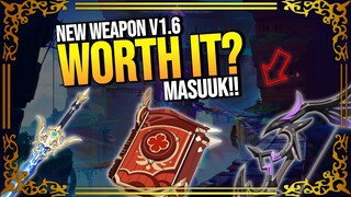 Coba Nonton Sebelum Build Weapon Baru di Next Update 1,6! - Genshin Impact Indonesia