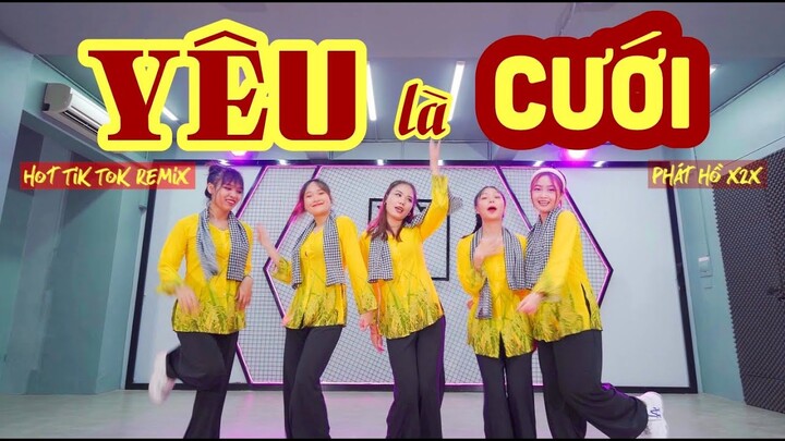 [Gái Miền Tây Nhảy Nhạc Đám Cưới Tiktok Cực Hay] Yêu Là Cưới Remix - X2X Dance By JT Crew X SCR99