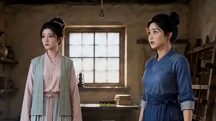 ย้อนยุคมาเกิดใหม่ ถูกพี่สาววางแผนบังคับแต่งบัณฑิตตกอับ! เธอช่วยสามีพลิกชะตาจนสอบได้ที่1! SS1-2 Part2