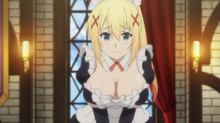 Darkness Becomes Kazuma's Personal Maid For a Day - Konosuba Season 3 Episode 2