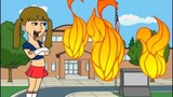 Stephanie Sets the School on Fire/Grounded
