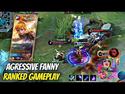 AGRESSIVE FANNY RANKED GAMEPLAY! | MLBB