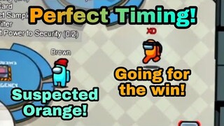 Perfect Timing!!! Funny moments! | Among us