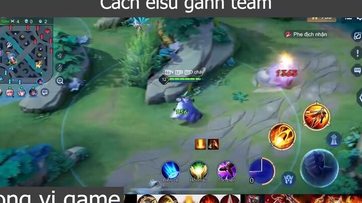 Cách elsu gánh team p3 #songvigame