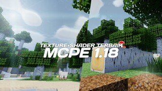 INI KOMBINASI TERBAIK TEXTURE + SHADER MCPE 1.18 ? SERIUS BERASA MAIN DI MINECRAFT JAVA (MCPC) !!!