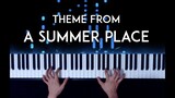 Theme from A Summer Place piano cover with sheet music