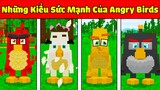 JAYGRAY SỞ HỮU THÀNH CÔNG SỨC MẠNH ANGRY BIRDS CỰC ĐẸP TRONG MINECRAFT*BIỆT ĐỘI CHIM GIẬN DỮ MCPE