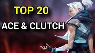 TOP 20 Valorant ACE & CLUTCH | VALORANT Montage #2