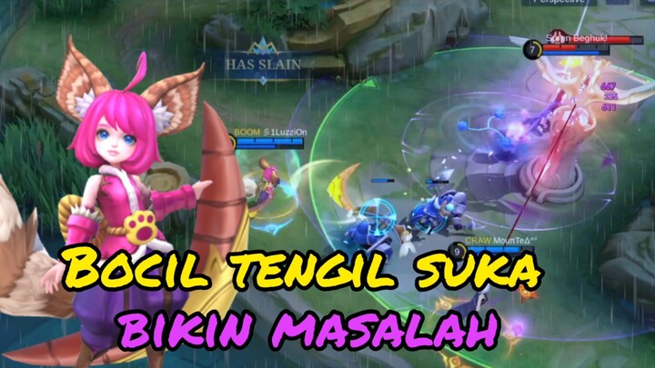 BOCIL SATU INI BIKIN RESAH WARGA LAND OF DAWN | NANA MLBB