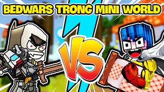 SIRO THỬ THÁCH BEDWARS CÙNG THÀNH VIÊN MỚI CỦA HERO TEAM || BEDWARS XỊN SÒ NHẤT TRONG MINI WORLD