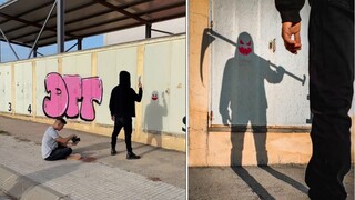تصوير إبداعي سيُذهلك. يبدو أنه يمكنك القيام بذلك بهذه الطريقة، رائعة ومذهلة!