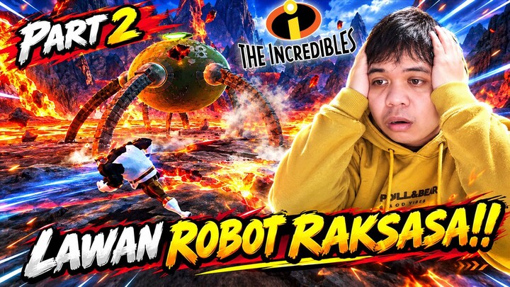 Aku Melawan Robot Raksasa Super Kuat Namanya Omnidroid !! - The Incredibles Indonesia Part 2