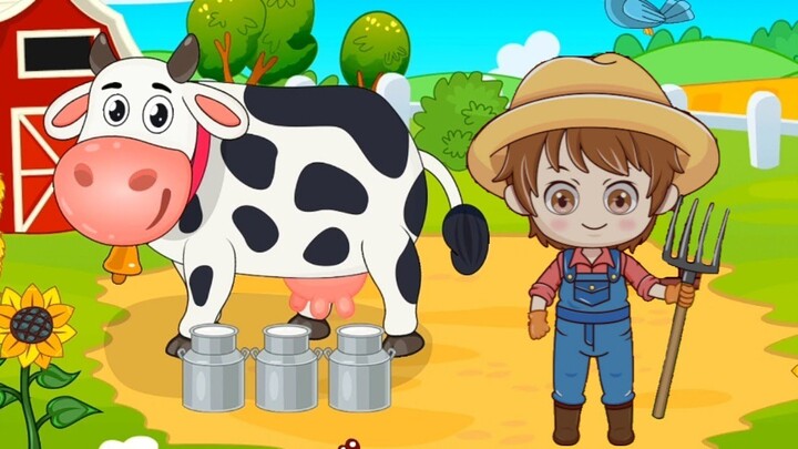 Wow Big Cows - Farming Games For Kids - Toddler Academy