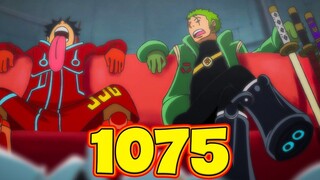 One Piece Chap 1075 Pre - Luffy & Zoro phát hiện Kizaru!? Thêm BẢN SAO Vegapunk BỊ HẠ?