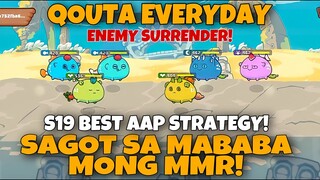 AAP STRATEGY PARA TUMAAS MMR PART #3 TUTORIAL | AAP AXIE ARENA STRATEGY SEASON 19