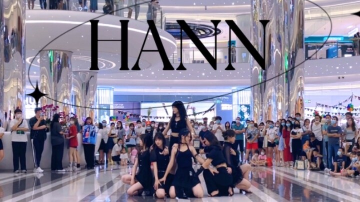 [(G)I-DLE] All members wear high heels! The girls' summer song HANN Shenzhen random dance road show 