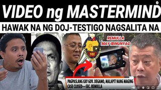 BREAKING NEWS: VIDEO at EBIDENSYA ng MASTERMIND kay GOV. DEGAMO HAWAK na ni SOJ REMULLA