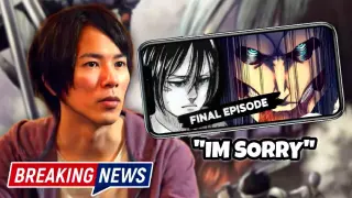 Attack on Titanâ€™s Author Gets Emotional While Apologizing to Fans for the Controversial Ending