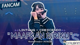 [FANCAM] LINTANG - CRESCENDO "Maafkan Diriku" @Animationfest 19/10/24