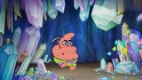 Spongebob dan Patrick menggali jalan hingga ke pasangan bata, namun nasib Squidward tidak begitu bai