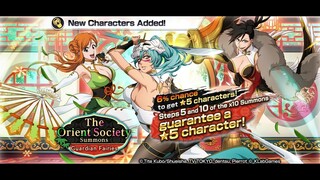 ด้วยพลังแห่งนมจึงต้องขอเสี่ยง : Bleach Brave Souls : The Orient Society Summons